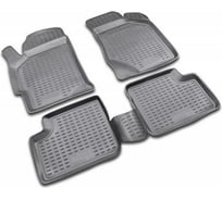 Автомобильные полиуретановые коврики в салон KIA Rio 3D, 2011 4 шт. ELEMENT NLC.3D.25.38.210h