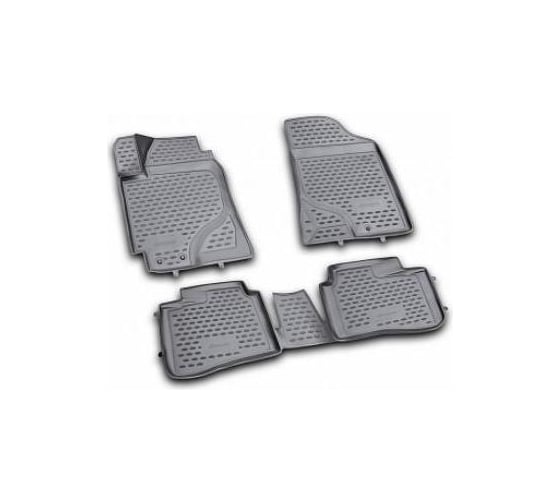 Автомобильные полиуретановые коврики в салон VW Tiguan 3D, 10/2007, 4 шт. ELEMENT NLC.3D.51.21.210kh