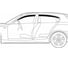Дефлекторы окон 4 door NISSAN JUKE 2011- Sim NLD.SNIJUK1132 2