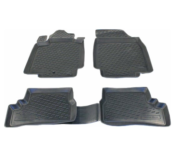 Автомобильные полиуретановые коврики в салон PEUGEOT 407 2004, 4 шт. ELEMENT CARPGT00015 1