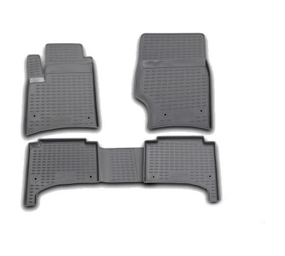 Автомобильные полиуретановые коврики в салон HYUNDAI i 40, 2012 4 шт., серые ELEMENT NLC.20.50.211h 1
