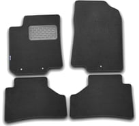 Автомобильные текстильные коврики в салон KIA Rio 2011, сед., хб., 4 шт. Klever NLT.25.39.11.110kh