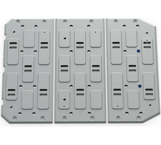 Защита АКБ Rival для Evolute i-Pro 2022-, алюминий 3 мм, штампованная 333.0603.1 1