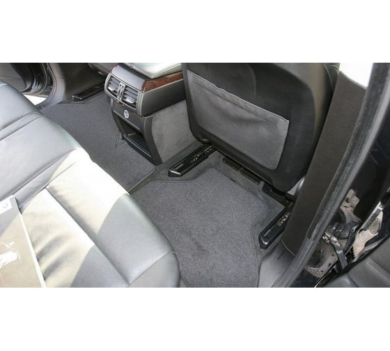 Автомобильные текстильные коврики в салон MITSUBISHI ASX 2010, кросс., 5 шт., серые Klever NLT.35.25.11.111kh