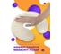 Туристическая дорожная подушка для путешествий в самолете/машине AMBESONNE рождественский коллаж trp_380808 2