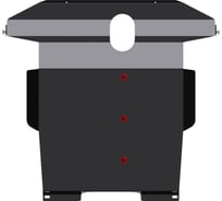 Защита картера и КПП SHERIFF для HYUNDAI Coupe (Tiburon) 1996-2002 1.6/ 1.8/ 2.0/ HYUNDAI Elantra 1994-2000 1.6/ 1.8/ 2.0/ HYUNDAI Lantra 1995-2000 1.5/ 1.6/ 1.8/ 0073