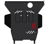 Защита картера и КПП SHERIFF для HONDA Civic 1991-1995 1.5/ 1.6/ HONDA Domani 1992-1996 1.6/ 1.8, гнутая, сталь 2.0 мм, с крепежом 0159