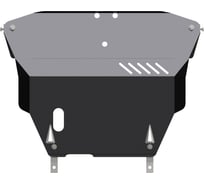 Защита картера и КПП SHERIFF для NISSAN Primera 1996-2002 1.6/ 1.8/ 2.0/ 2.0d, гнутая, сталь 2.0 мм, с крепежом 0296