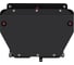 Защита картера и КПП SHERIFF для TOYOTA Estima 2000-2005 2.0/ 2.4/ TOYOTA Previa 2000-2006 2.0/ 2.4, гнутая, сталь 2.0 мм, с крепежом 0428 1