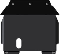 Защита картера и КПП SHERIFF для OPEL Corsa 1993-2000 1.4/ OPEL Tigra 1994-2000 1.4/ 1.6/ OPEL Vita 1995-2006 1.4, гнутая, сталь 2.0 мм, с крепежом Sher 0486