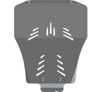 Защита картера и КПП SHERIFF для AUDI A 6 на пыльник 2004-2011 1.8T/ 2.4/ 3.2, гнутая, AL 5 мм, с крепежом 0715