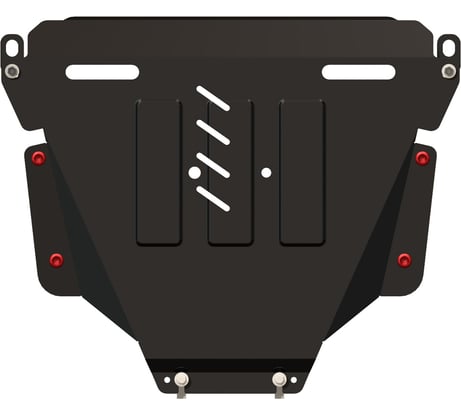 Защита картера и КПП SHERIFF для HONDA CR-V 2007-2012 2.0/ 2.4/ 2.2D, универсальнай штамповка, сталь 2.5 мм, с крепежом 1082