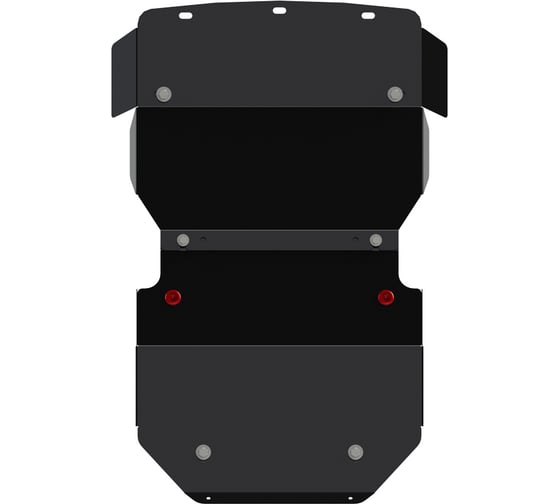 Защита картера и КПП SHERIFF для MITSUBISHI Space Gear 1995-2007 2.0/ 2.4/ 2.5 TD, гнутая, сталь 2.0 мм, с крепежом 0749 1