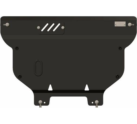 Защита картера и КПП SHERIFF для KIA Magentis 2005-2010 2.0 / 2.4 / 2.7 / 2.0CRDi, гнутая, сталь 2.0 мм, с крепежом 0983 1