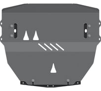 Защита картера и КПП SHERIFF для AUDI TT Quattro 2006-2014 1.8/ 2.0/ 3.2, гнутая, AL 5 мм, с крепежом 1001