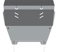 Защита картера и КПП SHERIFF для NISSAN X-Trail 2007-2014 2.0/ 2.0dCi/ 2.5 КПП:MCVT/ 6MT/ CVT/ AT/ RENAULT Koleos 2008-2015 2.5/ 2.0D, гнутая, AL 5 мм, с крепежом 1353