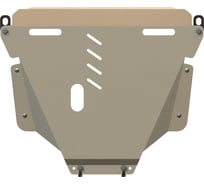 Защита картера и КПП SHERIFF для HONDA CR-V 2007-2012 2.0/ 2.4/ 2.2D, гнутая, AL 5 мм, с крепежом 1083
