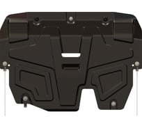 Защита картера и КПП SHERIFF для FORD Galaxy 2006-2010 2.0/ 2.3/ 1.8D/ 2.0D/ 2.2D/ FORD Mondeo 2007-2015 1.6МТ/ 2.0АТ/ 2.0TD АТ/ 2.3 AT ,штампованная, сталь 1.8 мм, 1617