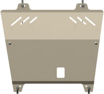 Защита картера и КПП SHERIFF для NISSAN Qashqai 2007-2014 1.6/ 2.0/ 1.5D/ 2.0D, гнутая, AL 5 мм, с крепежом 1105