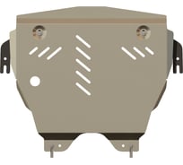 Защита картера и КПП SHERIFF для MINI Cooper 2006-2013 1.4/ 1.6, гнутая, AL 5 мм, с крепежом 1694