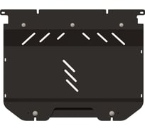 Защита картера и КПП SHERIFF для FIAT Grande Punto 2012-2018 1.4 MT/ FIAT Punto 2005-2018 1.2/ 1.4/ 1/3D/ 1/9D, гнутая, сталь 2.0 мм, с крепежом 0998