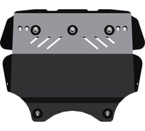 Защита картера и КПП SHERIFF для VOLKSWAGEN Beetle 2011-2019 1.2TSI/ 1.4TSI/ VOLKSWAGEN Jetta 2011-2019 1.2TSI / 1.4TSI / 2.0TSI, гнутая, сталь 2.0 мм, с крепежом 2 2114