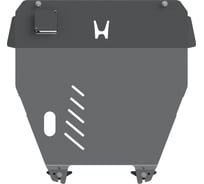 Защита картера и КПП SHERIFF для HONDA Pilot 2008-2011 3.5, гнутая, AL 5 мм, с крепежом 1507