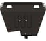 Защита картера и КПП SHERIFF для HONDA Accord 2008-2012 2.0/ HONDA Crosstour 2013-2015 3.5 АТ 4wd, универсальнай штамповка, сталь 2.5 мм, с крепежом 1445 1