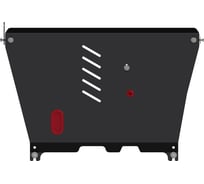 Защита картера SHERIFF для HAIMA Haima 3 2010-2013 1.8, гнутая, сталь 2.0 мм, с крепежом 2036