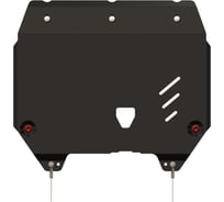 Защита картера и КПП SHERIFF для KIA Venga 2010-2018 1.4/ 1.6, универсальнай штамповка, сталь 2.0 мм, с крепежом 2046