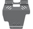 Защита картера SHERIFF для SUBARU Legacy 2009-2015 2.5Т AT, гнутая, AL 5 мм, с крепежом 2002 1