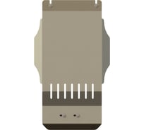 Защита КПП SHERIFF для GM GMC Sierra 1500 2010-2014 5,3 АТ, гнутая, AL 5 мм, с крепежом 2366