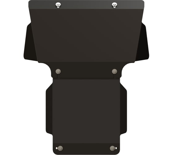 Защита картера SHERIFF для GM GMC Sierra 1500 2010-2014 5,3 АТ, гнутая, сталь 3 мм, с крепежом 2363