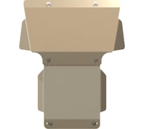 Защита картера SHERIFF для GM GMC Sierra 1500 2010-2014 5,3 АТ, гнутая, AL 5 мм, с крепежом 2364