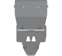 Защита картера и КПП SHERIFF для AUDI A 4 2007-2015 1.8TSI/ 2.0TFSI/ AUDI A 5 Sportback Quattro 2007-2016 2.0 TFSI, 3.0 TDI AT, гнутая, AL 5 мм, с крепежом S 2295