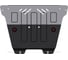 Защита картера и КПП SHERIFF для RENAULT Grand Scenic 2009-2016 1.5D / RENAULT Megane Coupe 2013-2016 1.6 MT, универсальнай штамповка, сталь 2.0 мм, с крепежом 2417 1