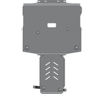 Защита картера и КПП SHERIFF для CHEVROLET Camaro 2016-2.0 АТ, гнутая, AL 5 мм, с крепежом 3315