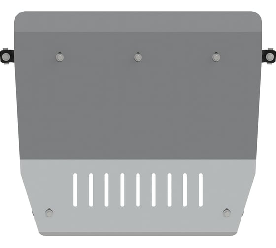 Защита картера и КПП SHERIFF для LUXGEN Luxgen 7 2013-2017 2.2 АТ, гнутая, AL 5 мм, с крепежом 2640 1
