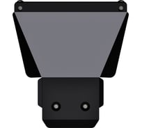 Защита картера SHERIFF для GAZ Соболь 2007-2.4 МТ, гнутая, сталь 3 мм, с крепежом 2694