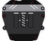 Защита картера и КПП SHERIFF для CHEVROLET Captiva 2014-2016 2.2TD AТ4wd/ / OPEL Antara 2014-2017 2.4 АТ 4wd, универсальнай штамповка, сталь 2.0 мм, с крепежом 3027 1