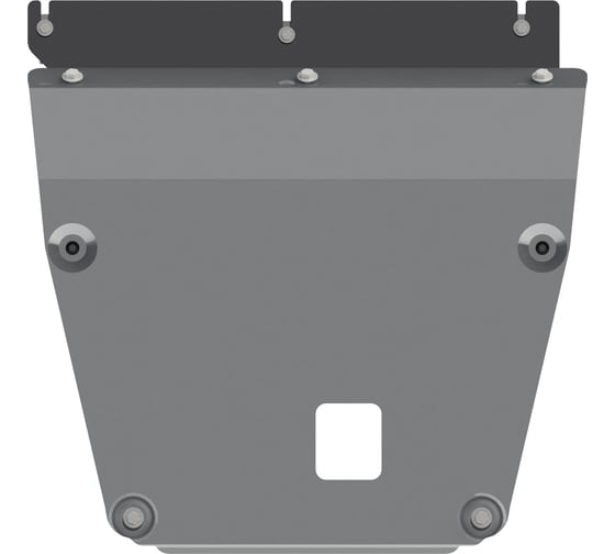 Защита картера и КПП SHERIFF для DACIA Duster 2017-1.2 МТ FWD/ RENAULT Duster 2015-1.5 dCi МТ 4wd, гнутая, AL 5 мм, с крепежом 2967 1