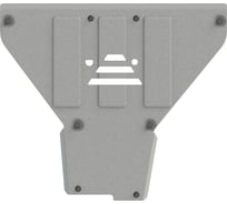 Защита КПП SHERIFF для PORSCHE Cayenne 2018-3.0T AT 4WD / PORSCHE Cayenne S 2018-2.9T AT 4WD, универсальнай штамповка, AL 4 мм, с крепежом 4098