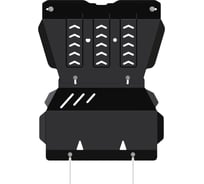 Защита картера SHERIFF двигателя сталь 2.5 мм для GREAT WALL DW Hover H3-2017 / 2018 / 2019 / 2020 3445