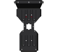 Защита картера и КПП SHERIFF для IVECO Daily 2014-2.3 MT, универсальнай штамповка, сталь 3 мм, с крепежом 2779