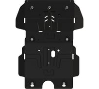 Защита картера SHERIFF двигателя сталь 2.5 мм для TOYOTA Hilux 2.4TD МТ/ 2.8TD АТ, 2015-н.в. / TOYOTA FORTUNER 2.7 MT, AT AWD/ 2.8 D AT AWD, 2017-н.в. 4622