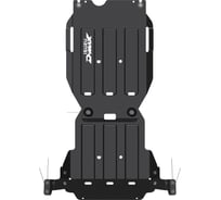 Защита КПП SHERIFF для ISUZU D-MAX С вырезом D-Max 2012-2019 2.5 TD MT/ ISUZU D-MAX с вырезом D-MAX 2017-2020 1.9TD/ 3.0TD, универсальнай штамповка, сталь 2.5 мм кр 3154