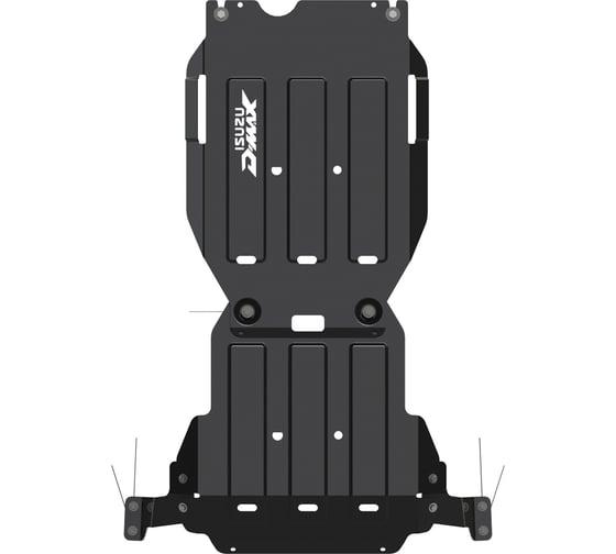 Защита КПП SHERIFF для ISUZU D-MAX С вырезом D-Max 2012-2019 2.5 TD MT/ ISUZU D-MAX с вырезом D-MAX 2017-2020 1.9TD/ 3.0TD, универсальнай штамповка, сталь 2.5 мм кр 3154