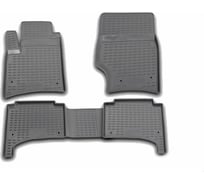 Автомобильные полиуретановые коврики в салон LEXUS LX470 1998-2007, 4 шт., серые ELEMENT NLC.29.15.211k