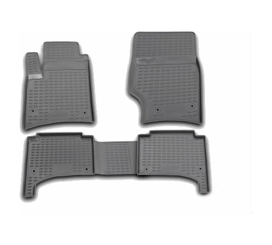 Автомобильные полиуретановые коврики в салон LEXUS LX470 1998-2007, 4 шт., серые ELEMENT NLC.29.15.211k 1