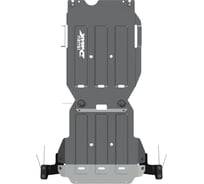 Защита КПП SHERIFF для ISUZU D-MAX С вырезом D-Max 2012-2019 2.5 TD MT/ ISUZU D-MAX с вырезом D-MAX 2017-2020 1.9TD/ 3.0TD, универсальная штамповка, AL 4 мм крепежо 3155